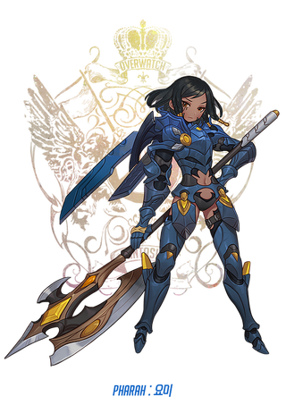 Illustration for article titled Overwatch Characters As Fantasy Heroes